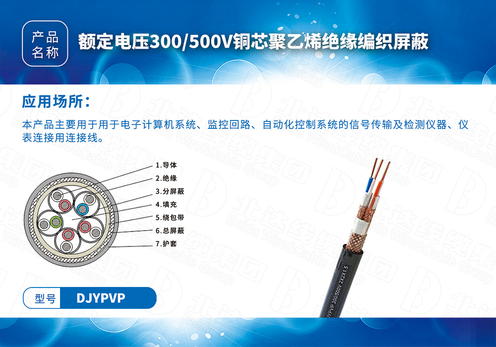中低壓電纜系列DJYPVP